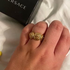 Versace ring size 6-7